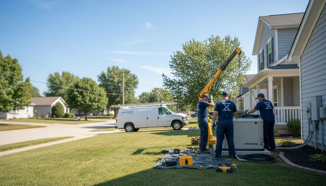 Generator Installation in Sharon Center, OH near me